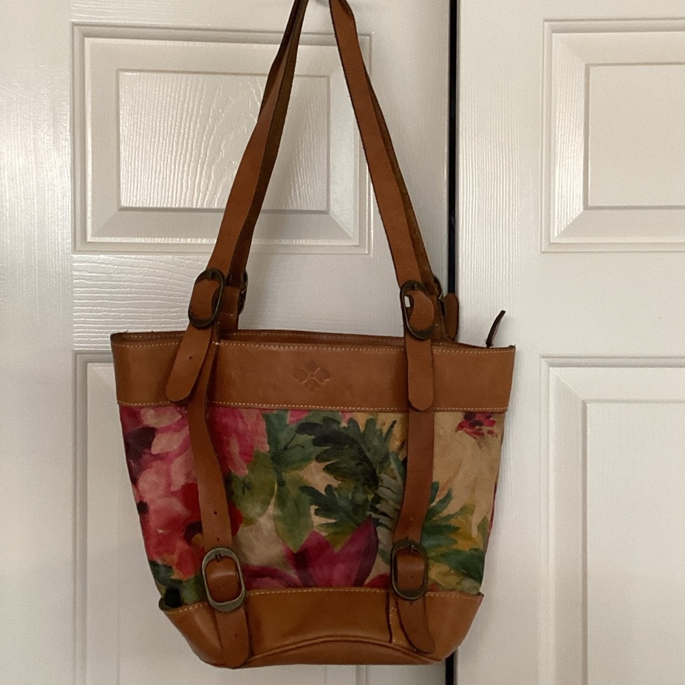 Painted leather